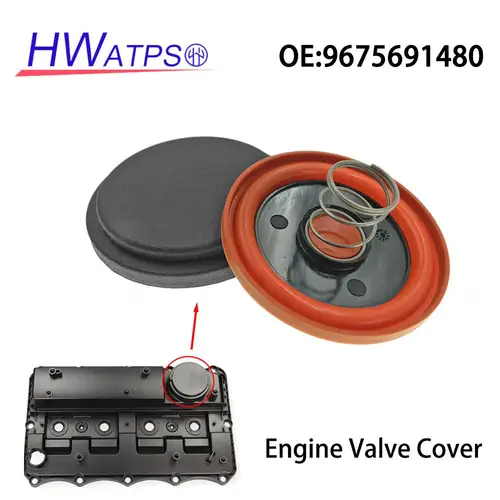 Para Ford Ranger TKE Transit TT9 Tourneo personalizado TTF Citroen Jumper Peugeot Boxer 9675691480   Kit de reparación de tapa de válvula PCV Tapa de válvula