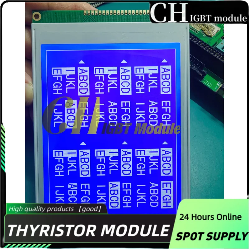 EI6000G LCD fire alarm control panel screen display