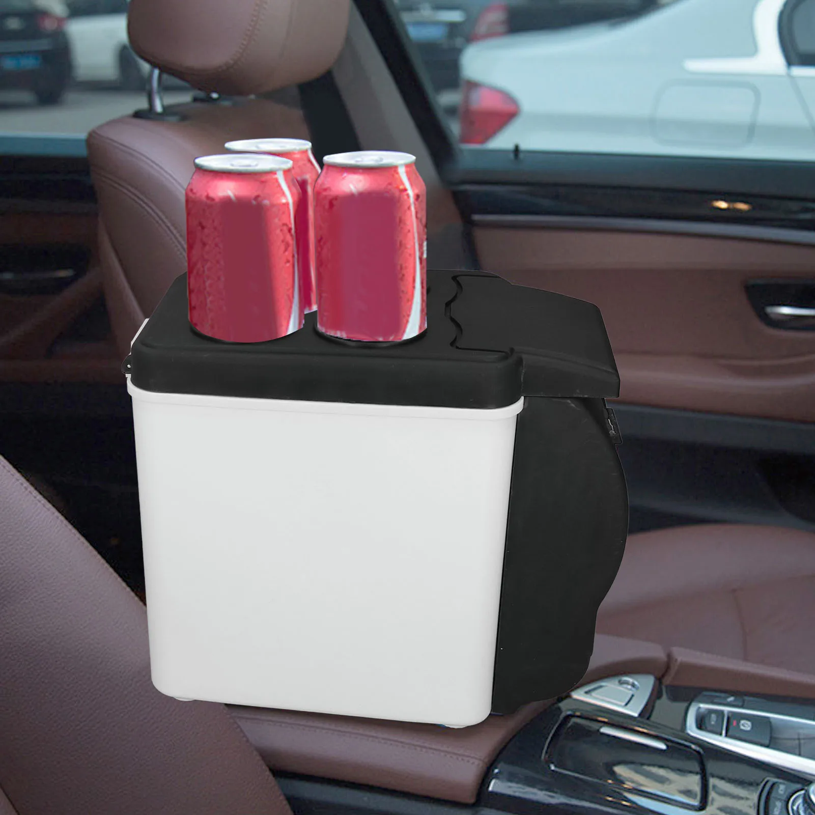 6L Car Refrigerator 12 Volt Refrigerator Food Grade Low Noise Multifunctional Portable Car Fridge Freezer for Cars