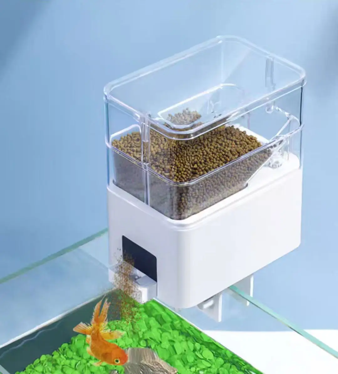 

Fish Automatic Feeder Timed Quantitative Feeding Small Fish Tank Feeder