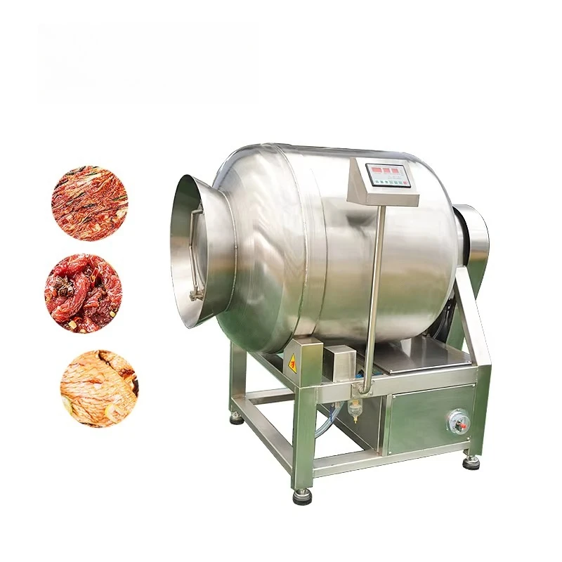 

Stainless Steel 500L Meat Vacuum Salted Tumbler Chicken Meat Seasoning Marinating Marinade Machine Meat Tumbler Mixer Machine