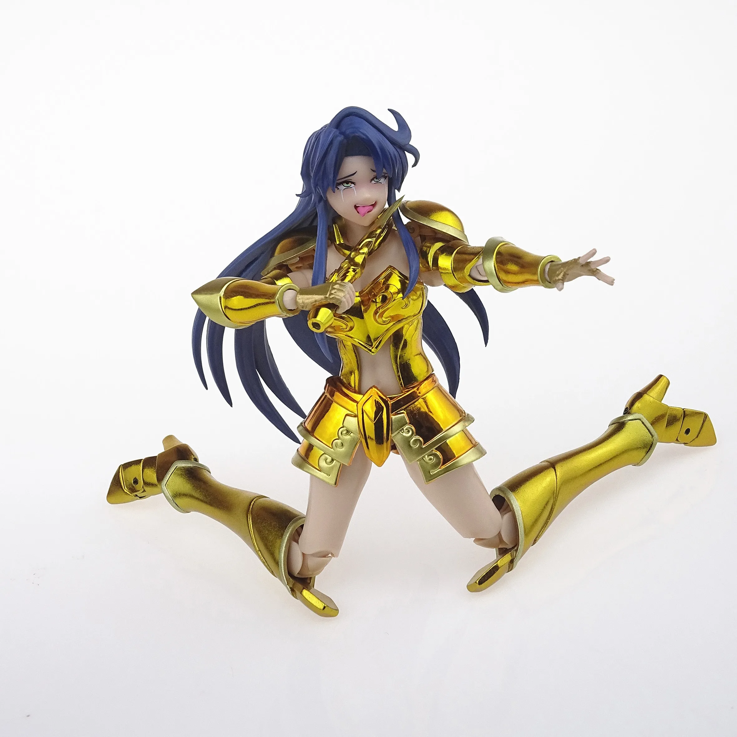 Em estoque grandes brinquedos/gt saint seiya mito pano ex aquário mamie santo contrato feminino cavaleiros do zodíaco figura de ação modelo