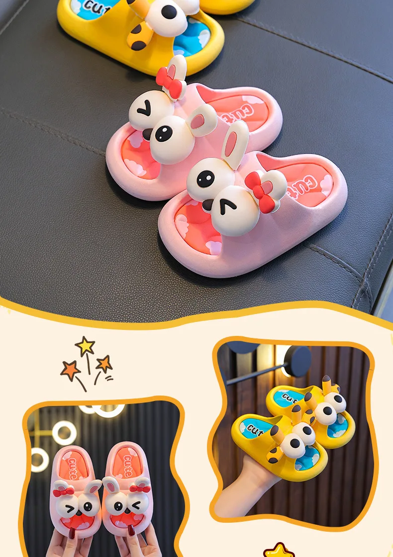 Neue Sommer-Kindersandalen: Rutschfeste, weiche Baby-Slipper für Mädchen und Jungen – Ideal für Strand, Innenbereich und Bad – Eltern-Kind-Sandalen – Detail 14