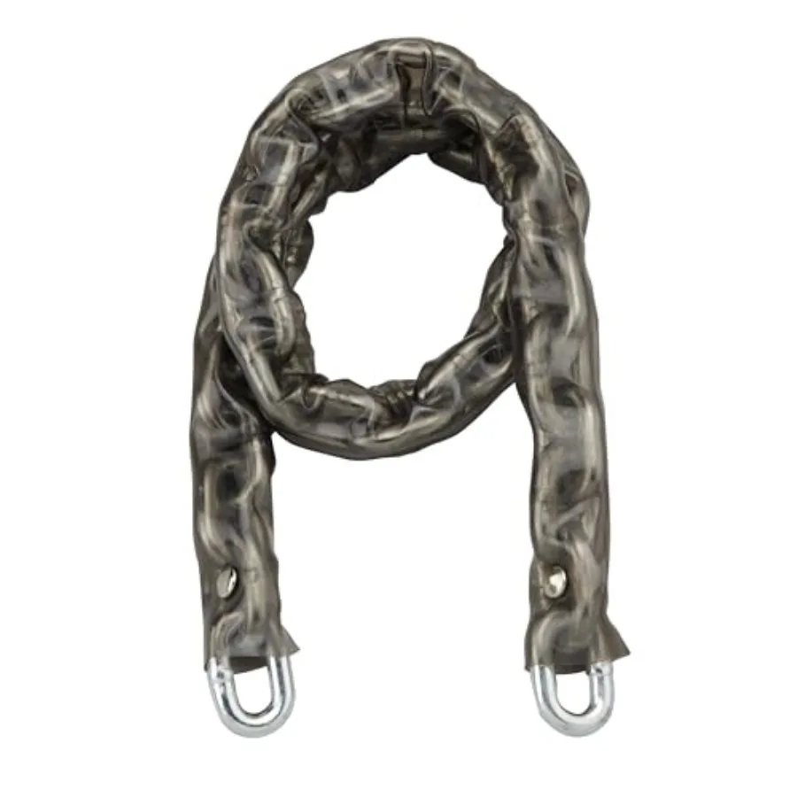 

Цепной замок THIRARD для тяжелых условий эксплуатации, 1.2 м, из закаленной стали, 10 мм, с защитой от порезов, с ПВХ-покрытием, всепогодный, для велосипедов и мотоциклов