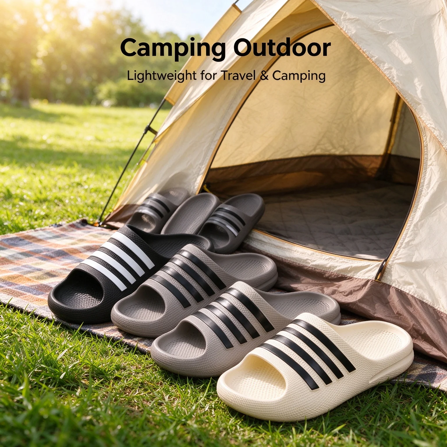 Non-slip Lightweight Soft EVA Quick-drying Comfortable Bath Slippers Indoor Shower Shower Slippers Home Shower Slippers