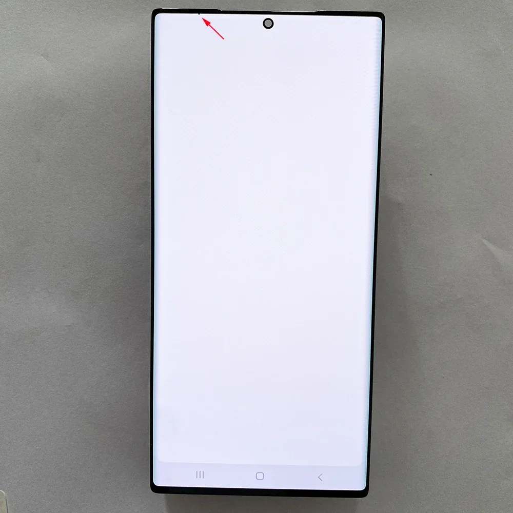 With Dot Line LCD For Samsung Note 20 Ultra 5G N985 N986F N986B LCD Display Touch Screen With defects Screen replace