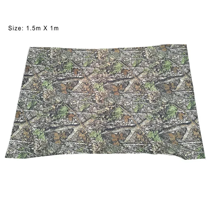 Ultralight Gauze Mesh Breathable Camouflage Fabric Cloth Size 150 X 100cm Sun Shelter Cover Awning SunShade