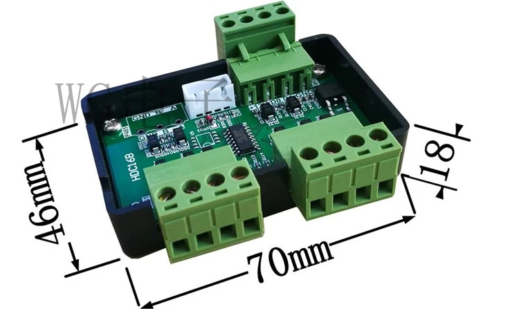 Multichannel Wiegand Converters,Wiegand Merges 2 into 1,4 to 1,1divide 2,Face Recognition Swiping Card and Double Authentication