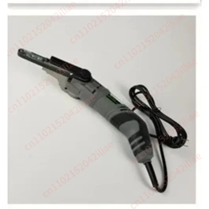 220V Handheld Belt Sander Sand File Small Sandpaper Machine Mini Electric Belt Sanding Grinding Sharpening Machine Tools
