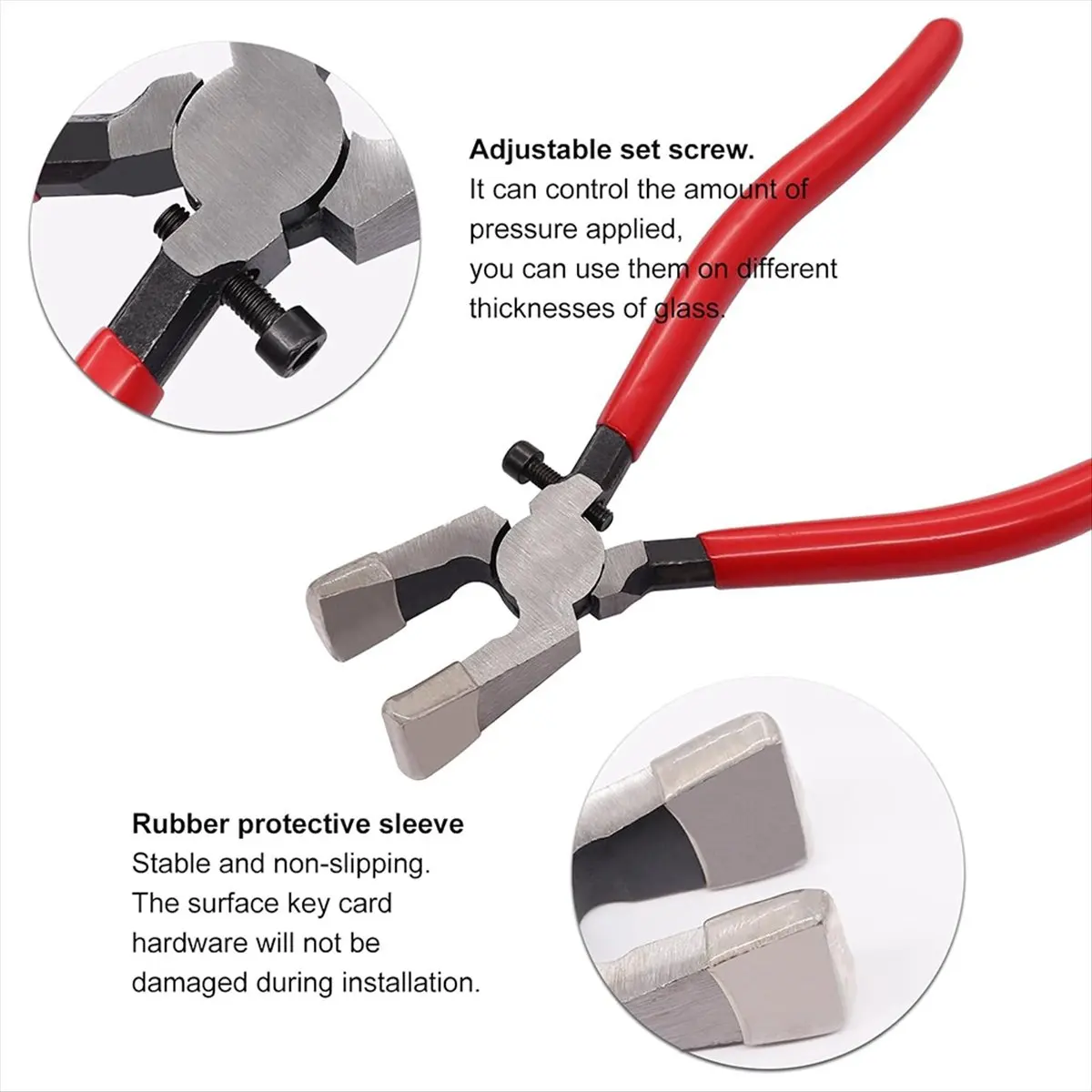 【BAAQ】 40-Piece Key Fob Hardware Set with Pliers for Wristlets, Lanyards, and Key Chains K-082-40
