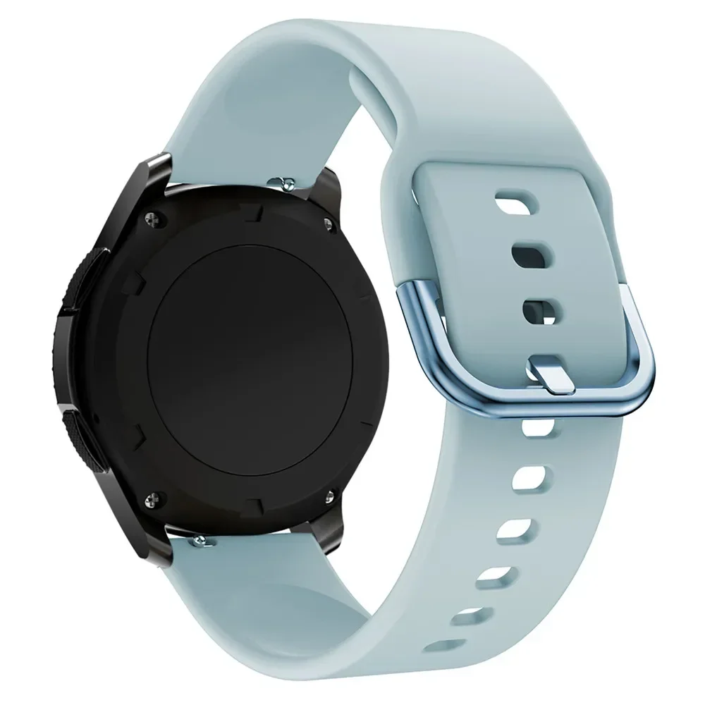20mm Soft Silicone Watchbands for Samsung Galaxy Watch 4 40mm 44mm Strap Band for Galaxy Watch 4 Classic 42mm 46mm Straps Correa