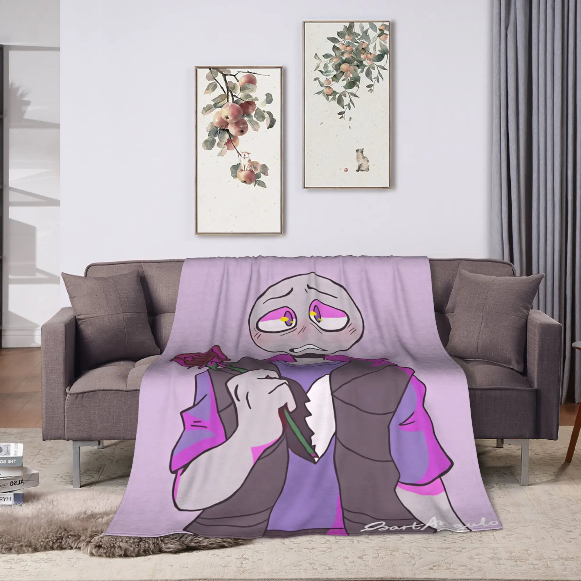 Peter Game Y-Your B-Boyfriend Blanket  Super Soft Street Trend Plush Bedding Throws For Outdoor Flannel Bedspread Bed Cover