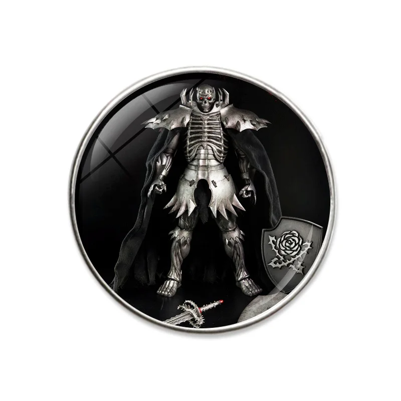 Anime Berserk Beherit Pin Badge Guts Swordsman Warrior Brooches for Clothes Backpack Bags Jewelry Accessories