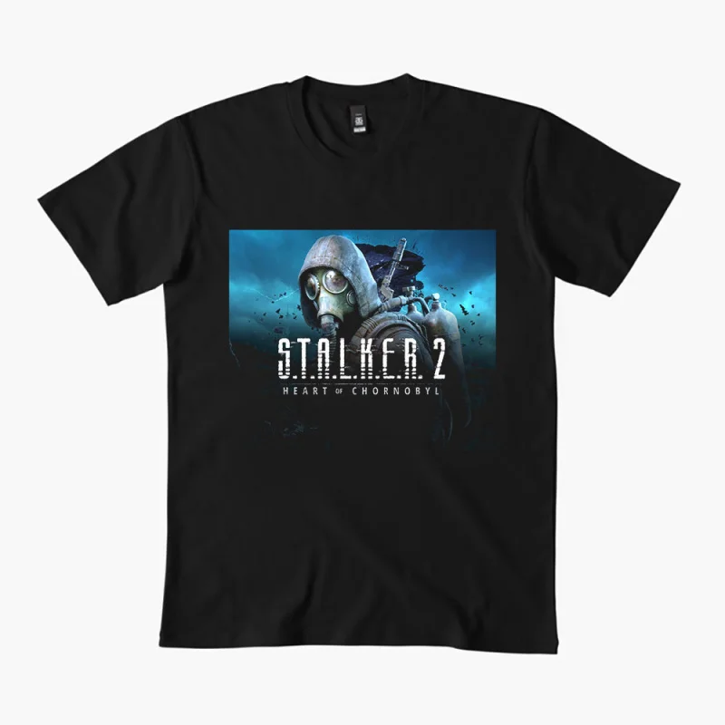 

S.T.A.L.K.E.R. 2 Shadow of chernobyl 0401 Danger exclusion zone gift t shirt Video game Stalker Graphic Clothes All size Tops