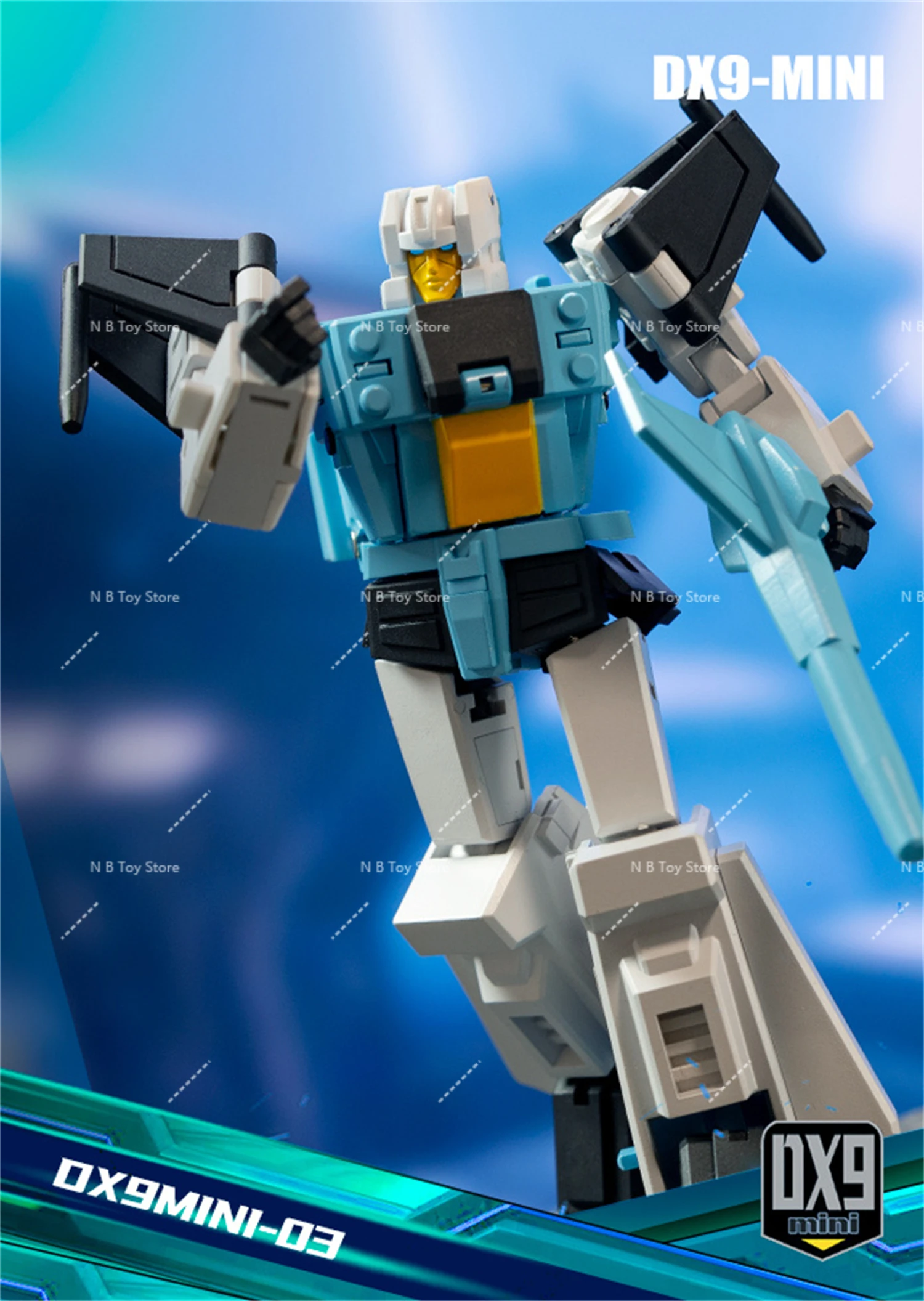 【In Stock】Transformation G1 DX9 DX9-Mini 03 Brainstorm MINI Action Figure Collect Gifts