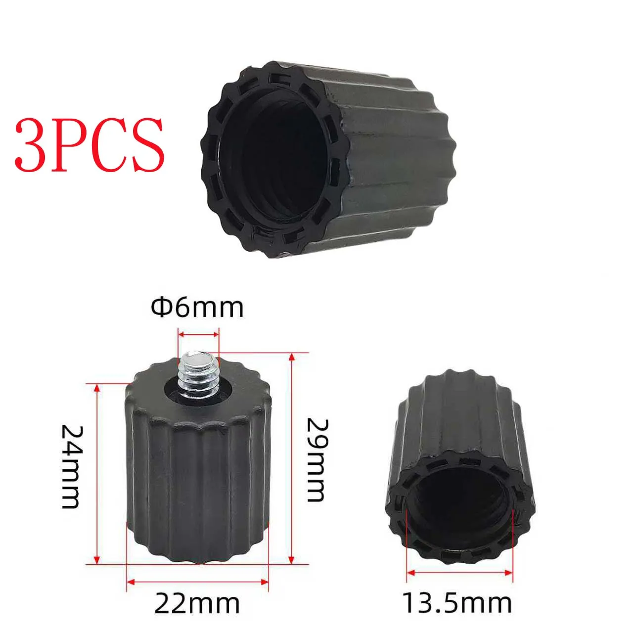 Conversion Head 5 8 To 6mm Adapter Multi-line Leveling Projects 3 5 8 12 Lines LED Indicators Metal Plastic Level Adapter