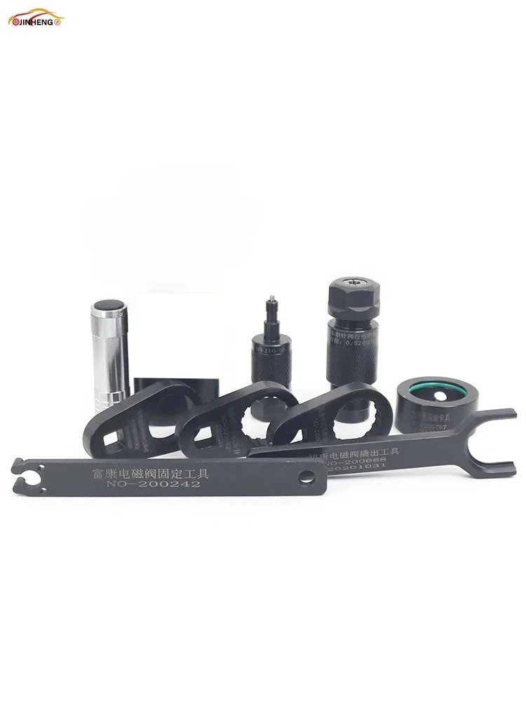 2872544 4307475 Injector Solenoid Valve Nozzle Cap Remove Stroke Travel Measuring Repair Tools For Cummins Video Guide