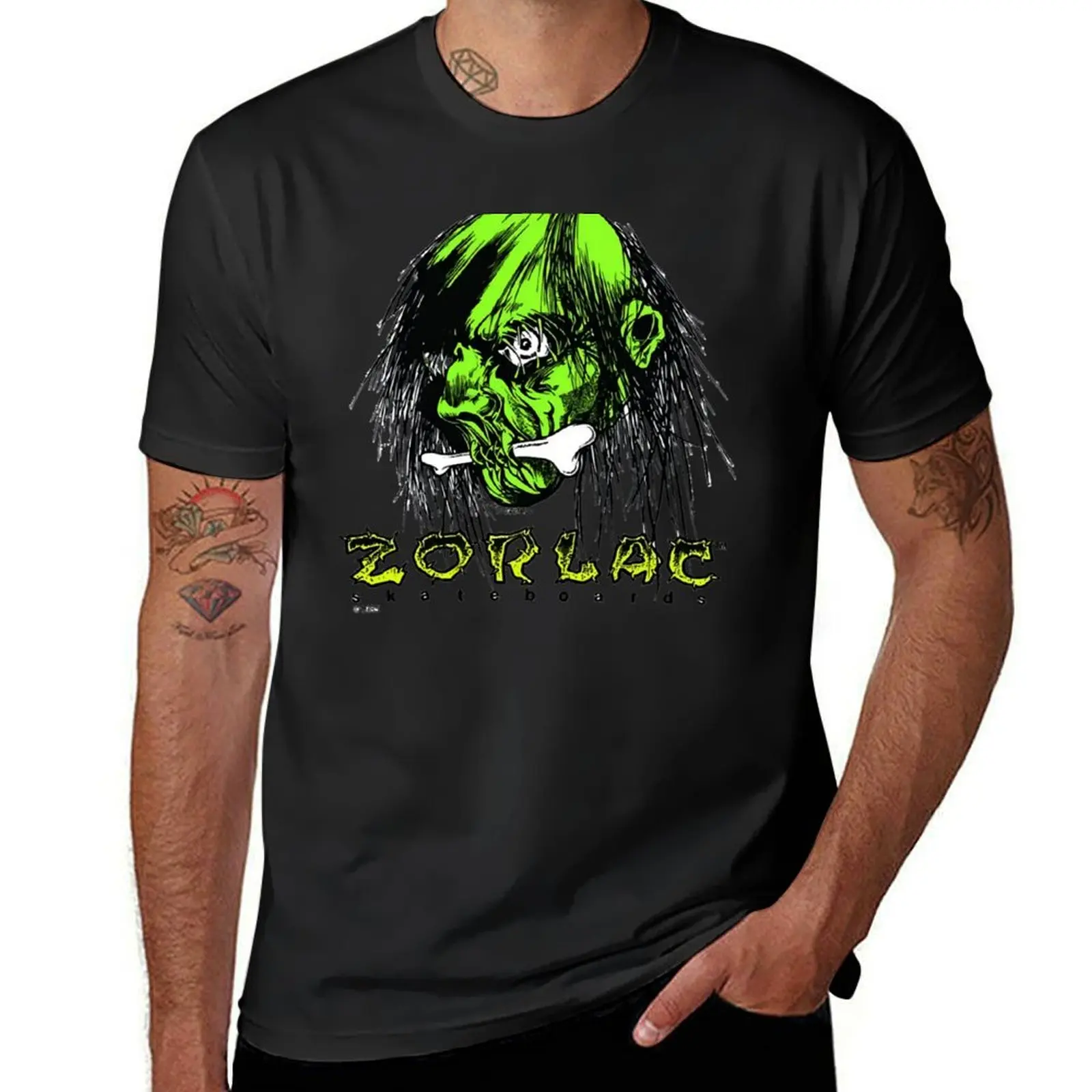 

Pushead Zorlac Skateboards Classic T-Sh T-Shirt plus sizes cute tops vintage clothes men workout shirt