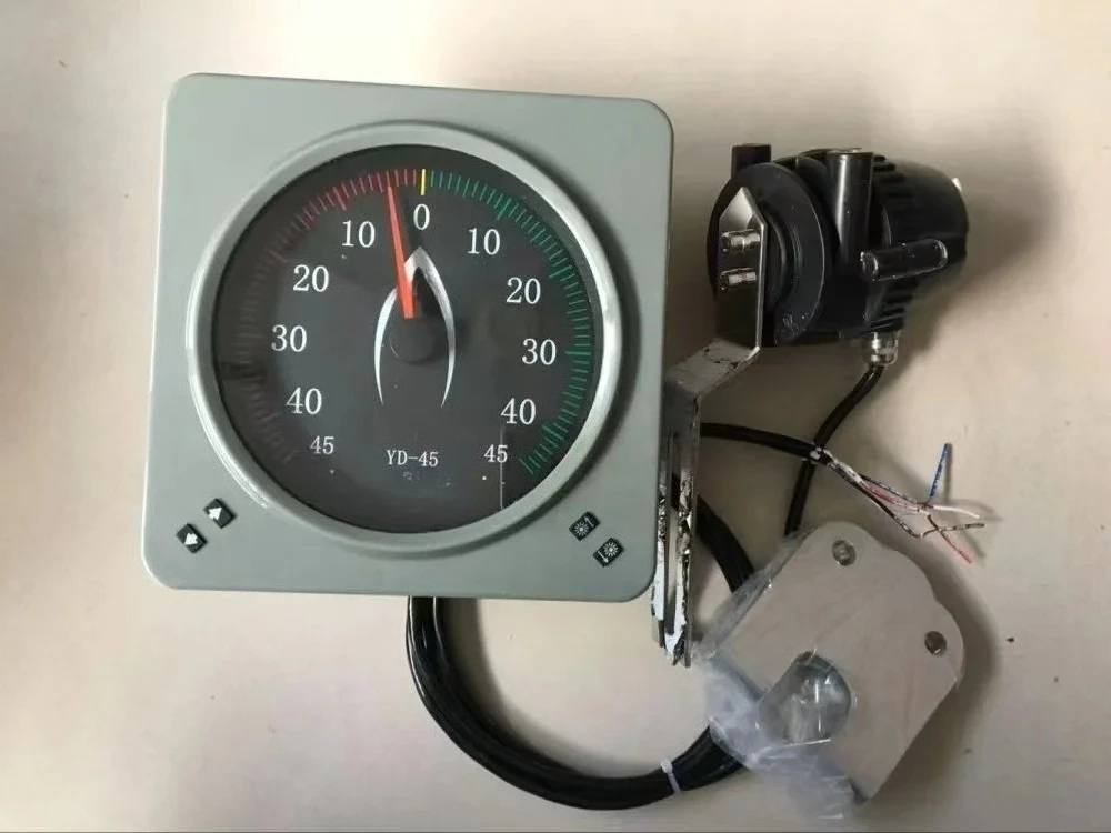 Marine Adjustable Rudder Angle Transmitter RD0183, Digital Signal Generator with Dual Gauge Set for Boats