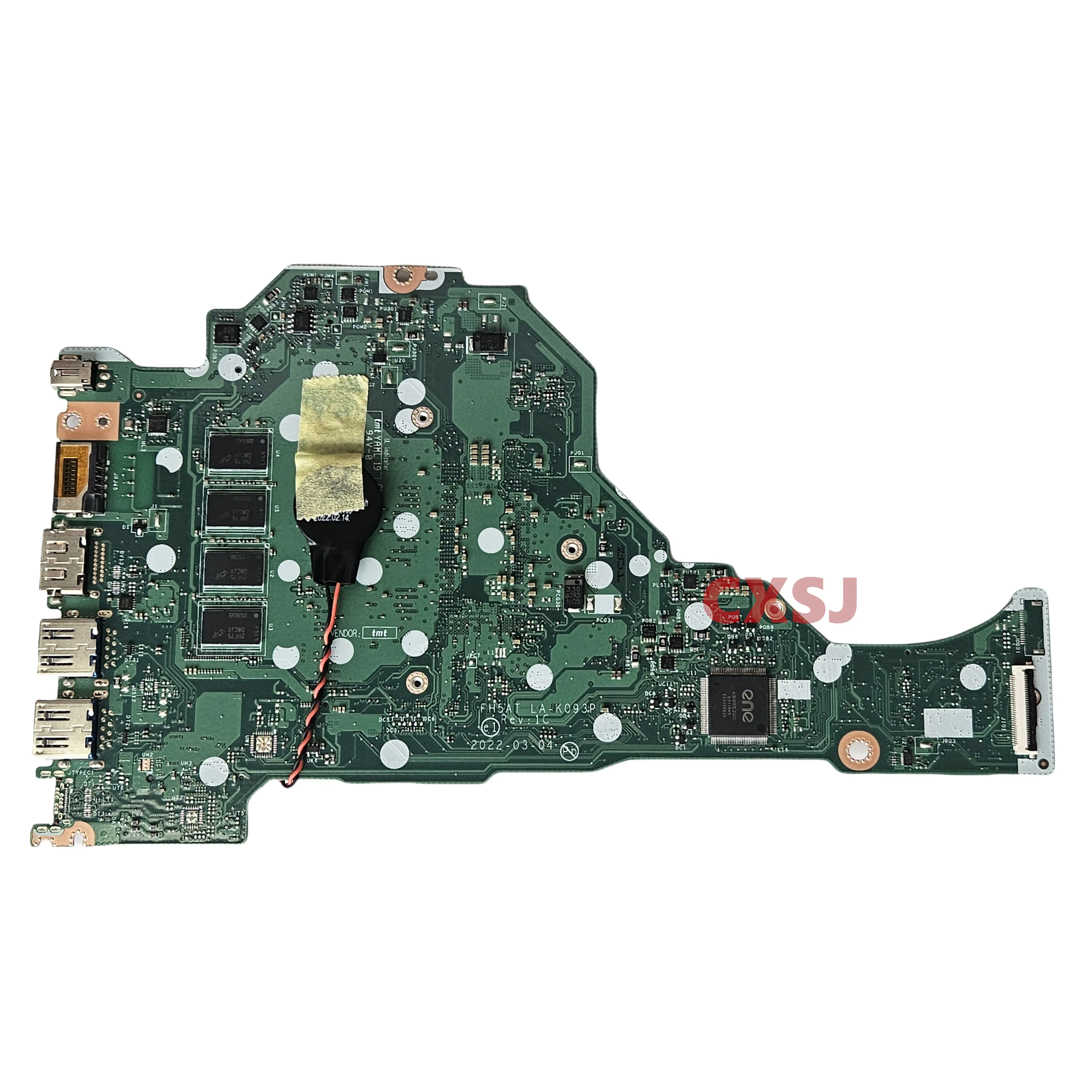 Imagem -02 - Placa-mãe Portátil para Acer Aspire Fh5at La-k091p La-k093p La-k093p A31558 A515-56 com Core I31115g4 Cpu 4gb de Ram Uma Nb.add11.004