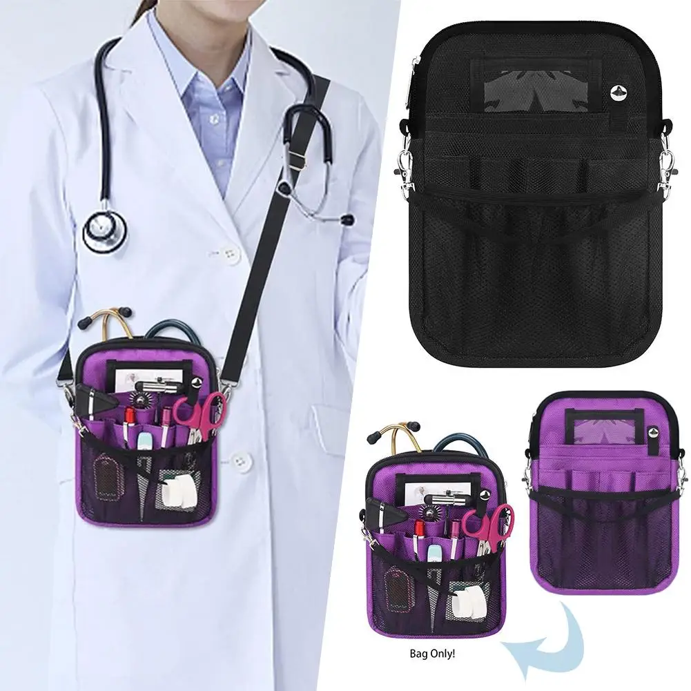 Sac banane d'infirmière, pochette de taille réglable pour stéthoscopes, Kit de soins, outils pour étudiants en soins, accessoires d'uniforme médical