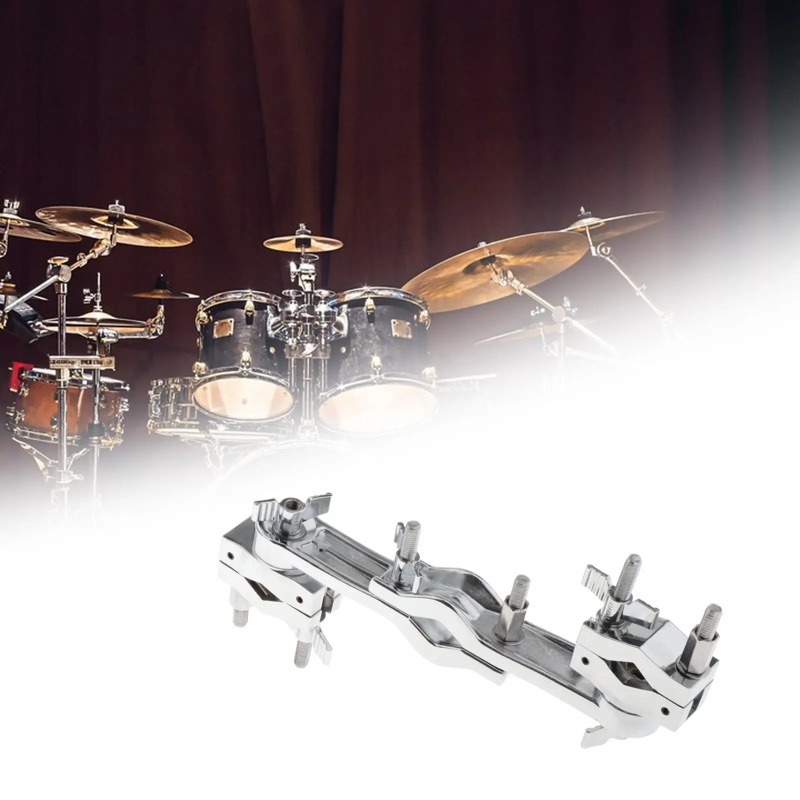 Drum Rack Clamp Assembly Hardware for Drum Set Extension Stand Cymbal Holder Percussion Mounting Accessories