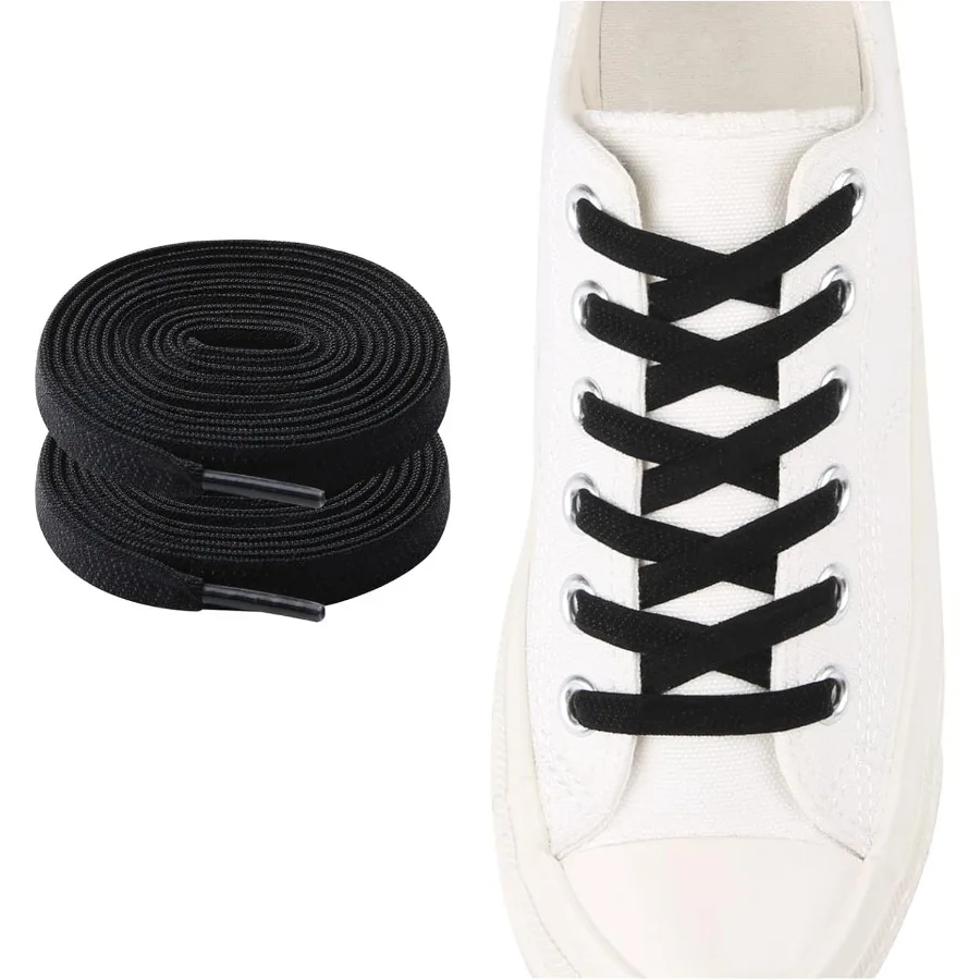 

Эластичные шнурки без завязок для кроссовок, эластичные шнурки без завязок для взрослых, шнурки для спортивной обуви на плоской подошве