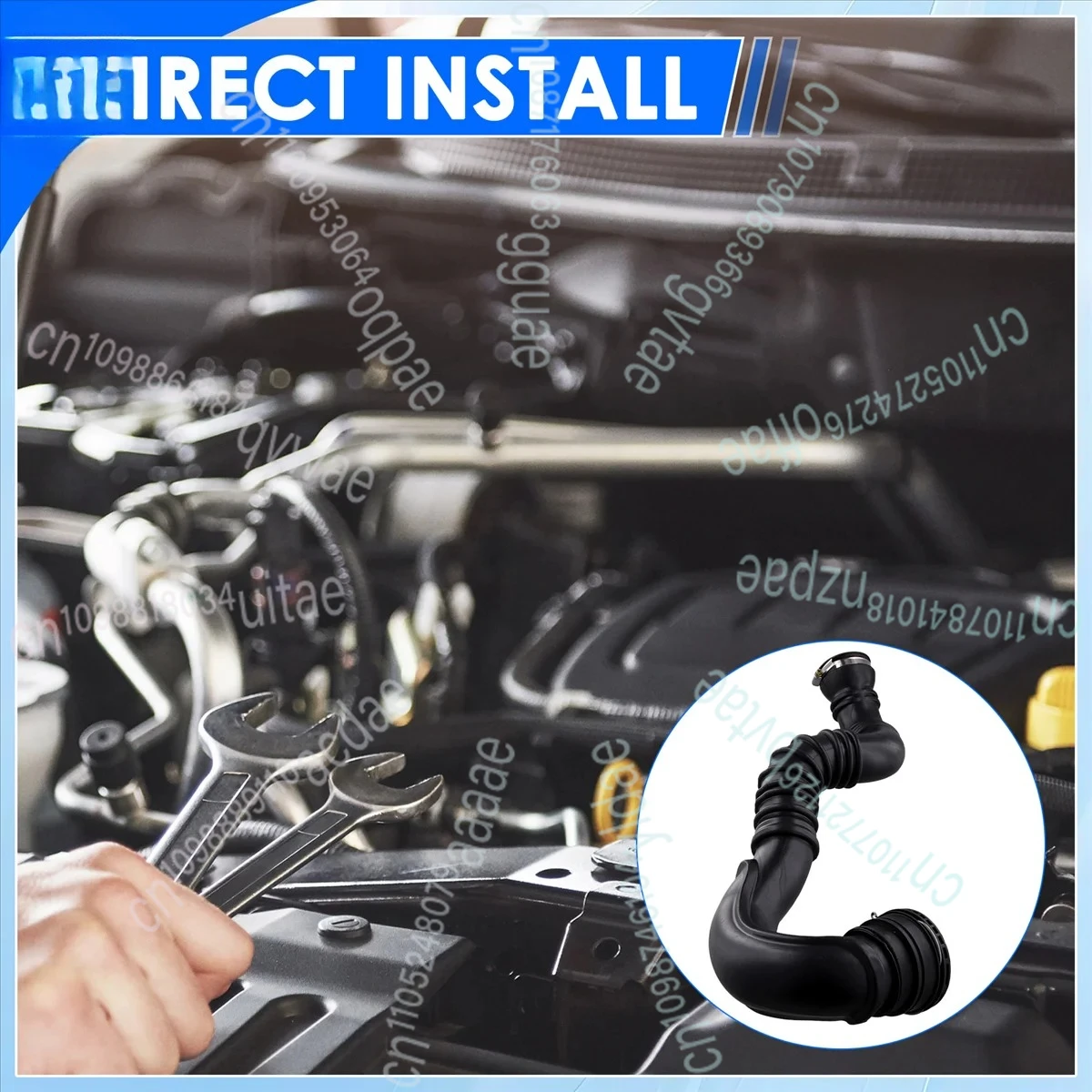 13265280 أنبوب خرطوم مدخل منقي هواء المحرك لأوبل أسترا J سبورتس تورير 1.7CDTI