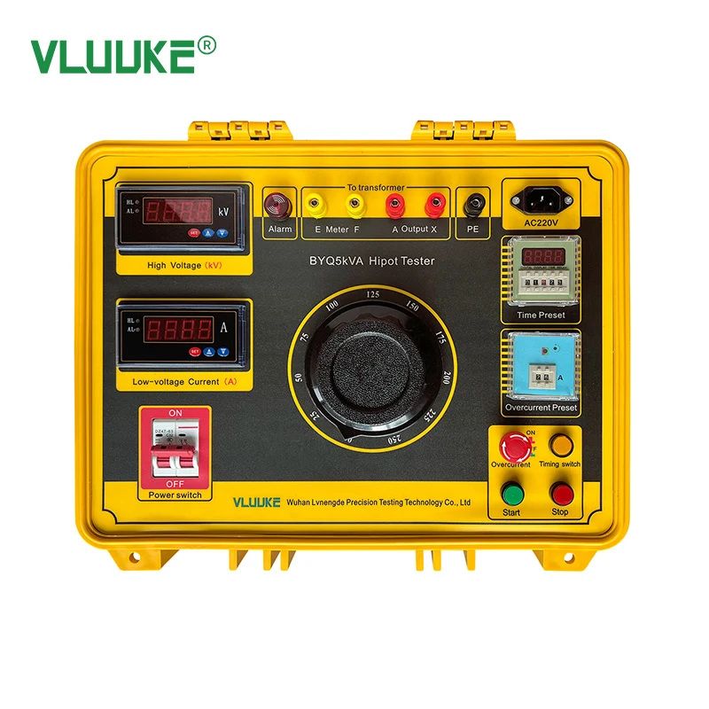 

BYQ5kVA Oil Type Hipot Tester Testing Equipment VLF AC Hipot Tester
