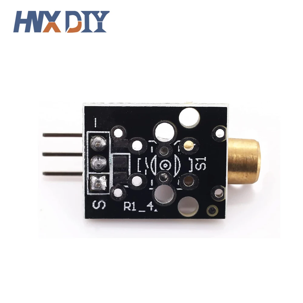 5Pcs/KY-008 650nm Laser Sensor Module 6Mm 5V 5Mw Rode Laser Dot Diode Koperen Hoofd voor Arduino