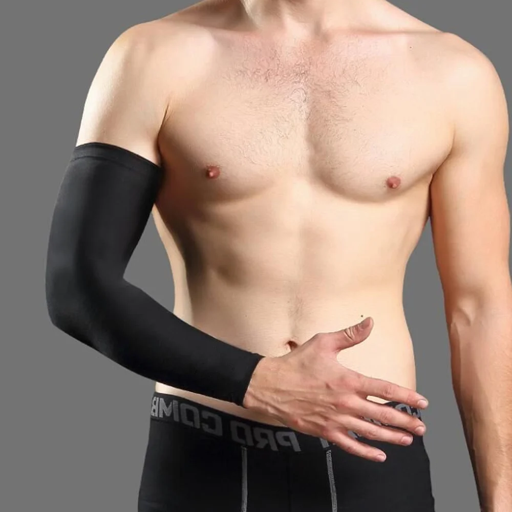 TopRunn mangas de brazo de refrigeración para hombres y mujeres, protección UV para exteriores, mangas deportivas para baloncesto, fútbol, voleibol, ciclismo