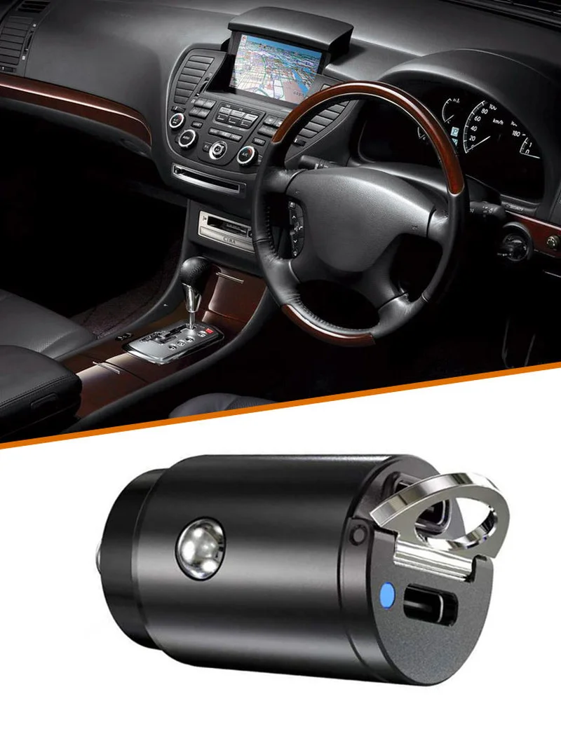 Mini Dual USB Car Charger Type-C PD Fast Charge Adapter 30W Car Charger Universal for IPhone Samsung Motorola Nokia Honor Xiaomi