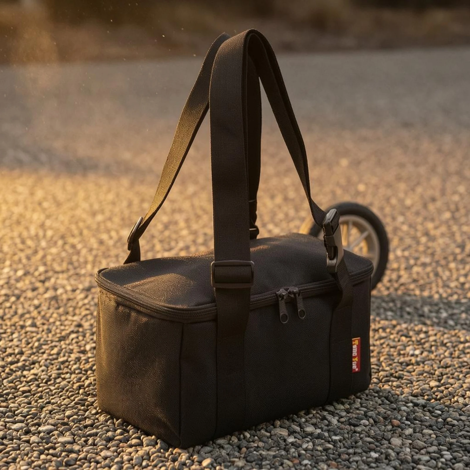 

Car Stop Device Bag Rectangular Zippered Storage Bag Soft-Sided Lightweight