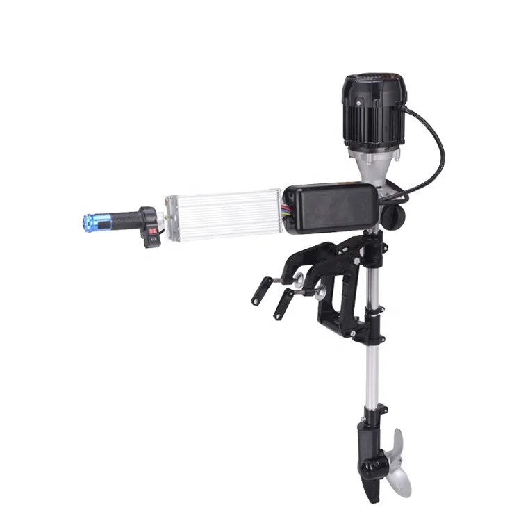 Look Her Electric Outboard Motor Thrust 48V 1000W Dc Trolling Motor With Speed Controller For Kayak Or Boat