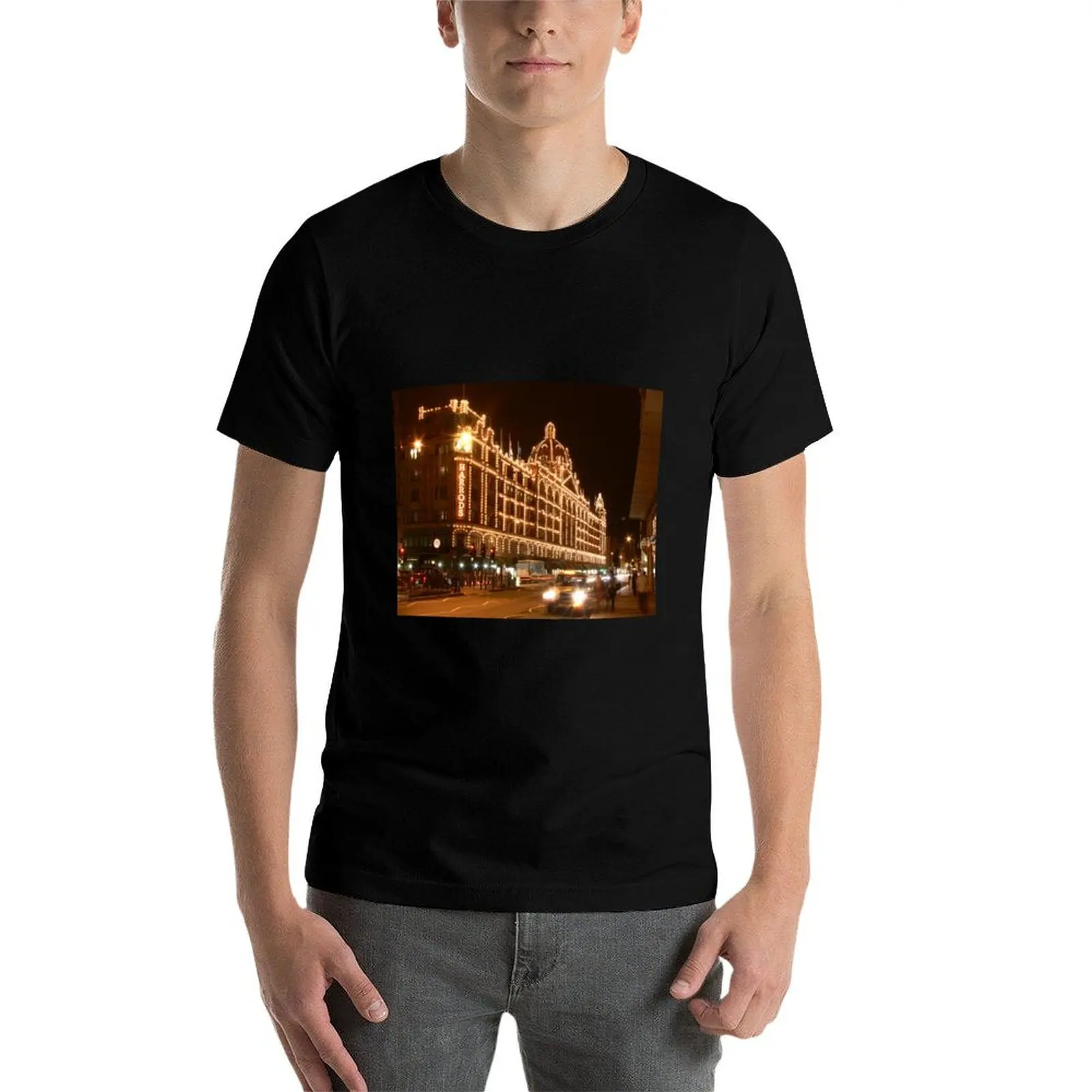 

Harrods, London T-Shirt funny t shirts man man t shirts graphic t shirt man cotton T-Shirt
