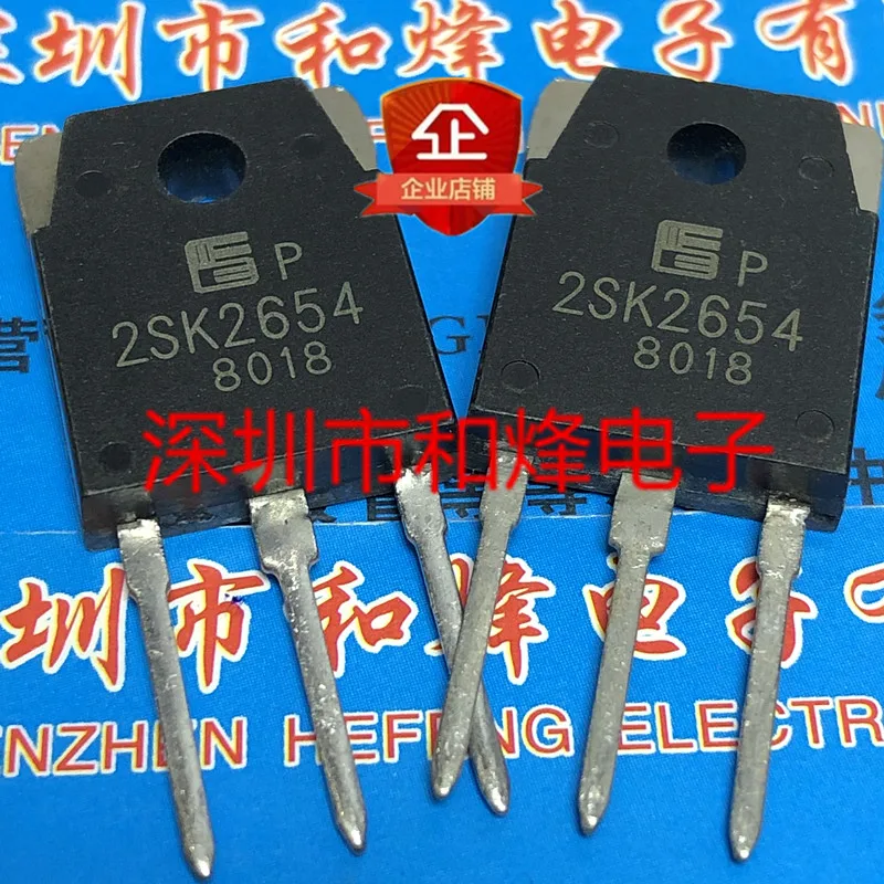 

10PCS/LOT 2SK2654 TO-3P 900V 8A Datasheet - Electronic Component for Professional Use