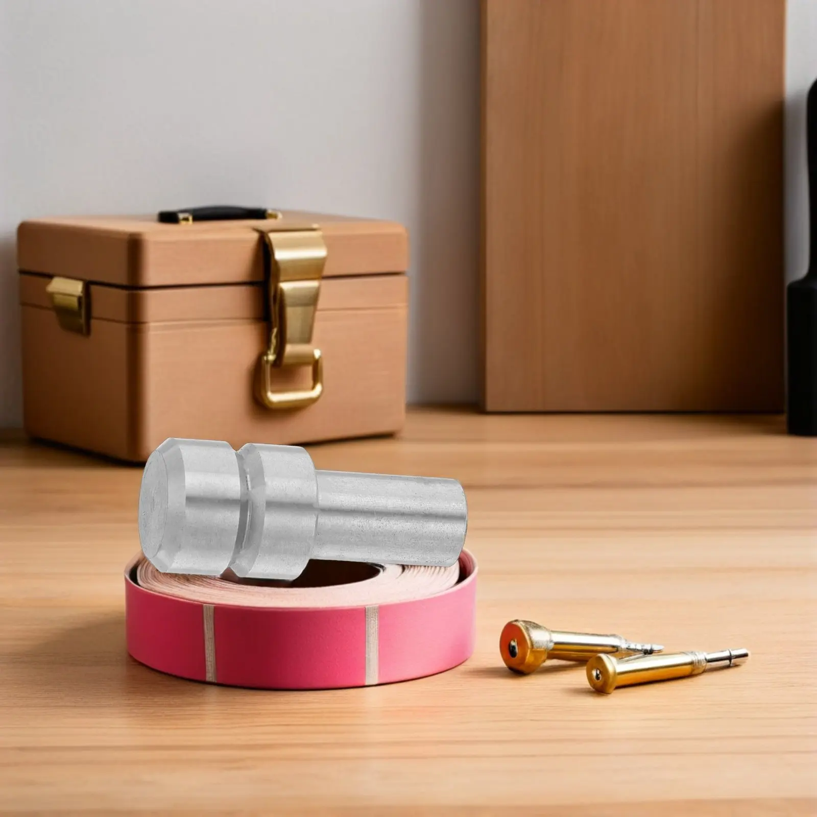 Metal Knob Fireplace Door Handle 0.8cm Thread Stainless Steel Pull Knob for Cabinets Shower Door Industrial Equipment Appliance