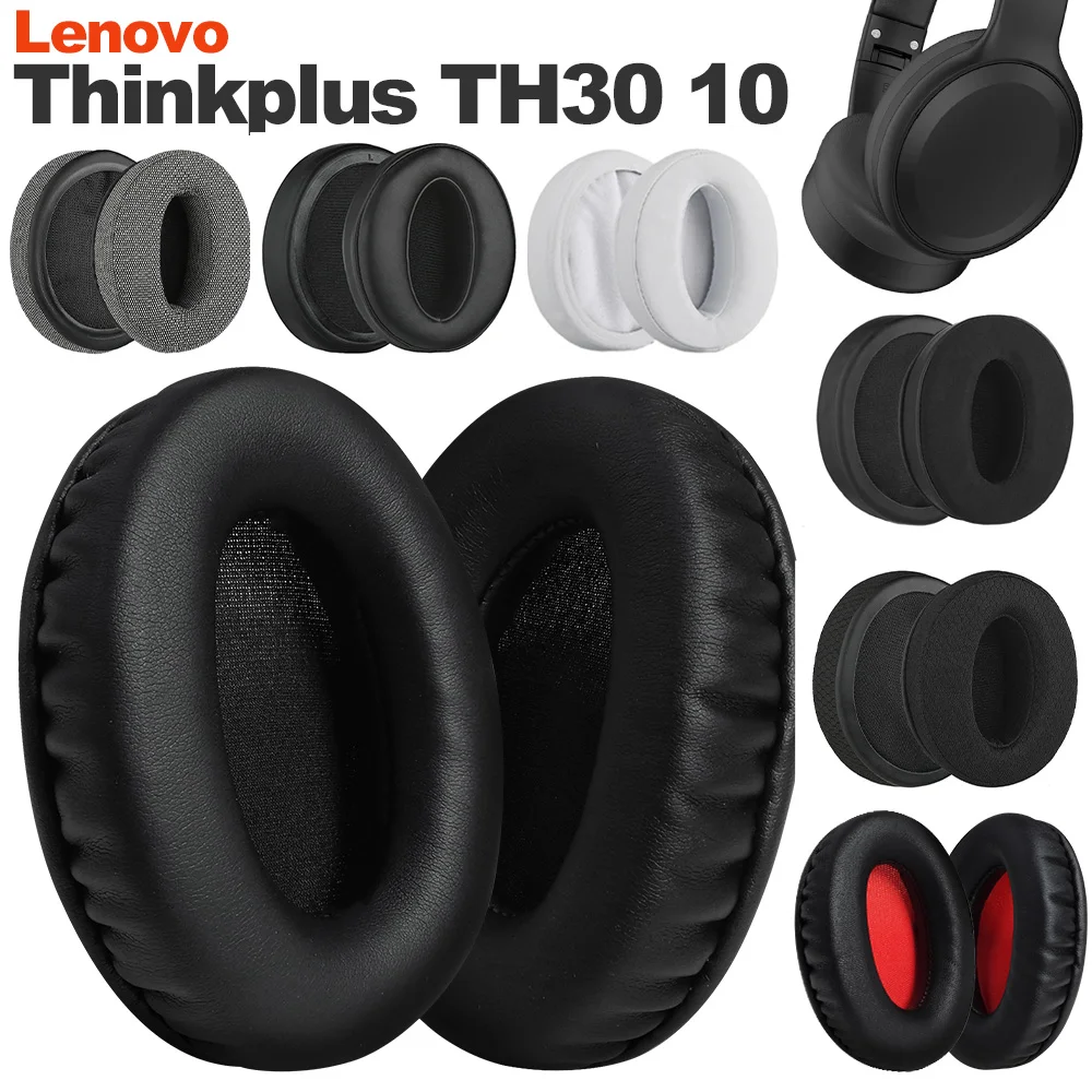 Earphone pads For Lenovo Thinkplus TH30 TH10 replacement Earpads headphones Earmuffs Soft cloth Memory Covers Sponge  Protein