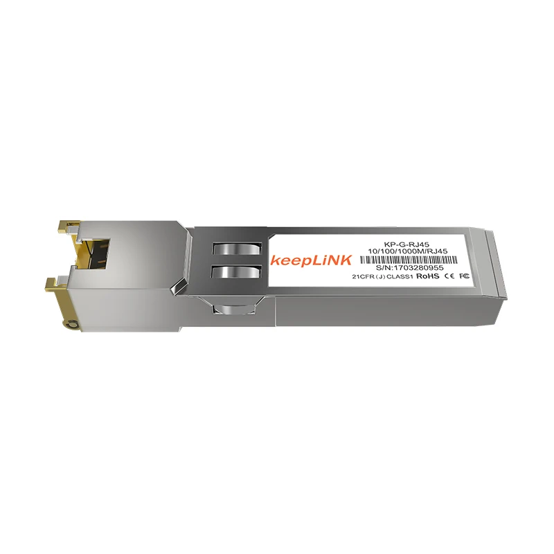 Imagem -03 - Porta Óptica Keeplink para Rede Rj45 Transceptor Sfp Mais 10gbase-t Servidor de Comutação 10g 2.5g 30m