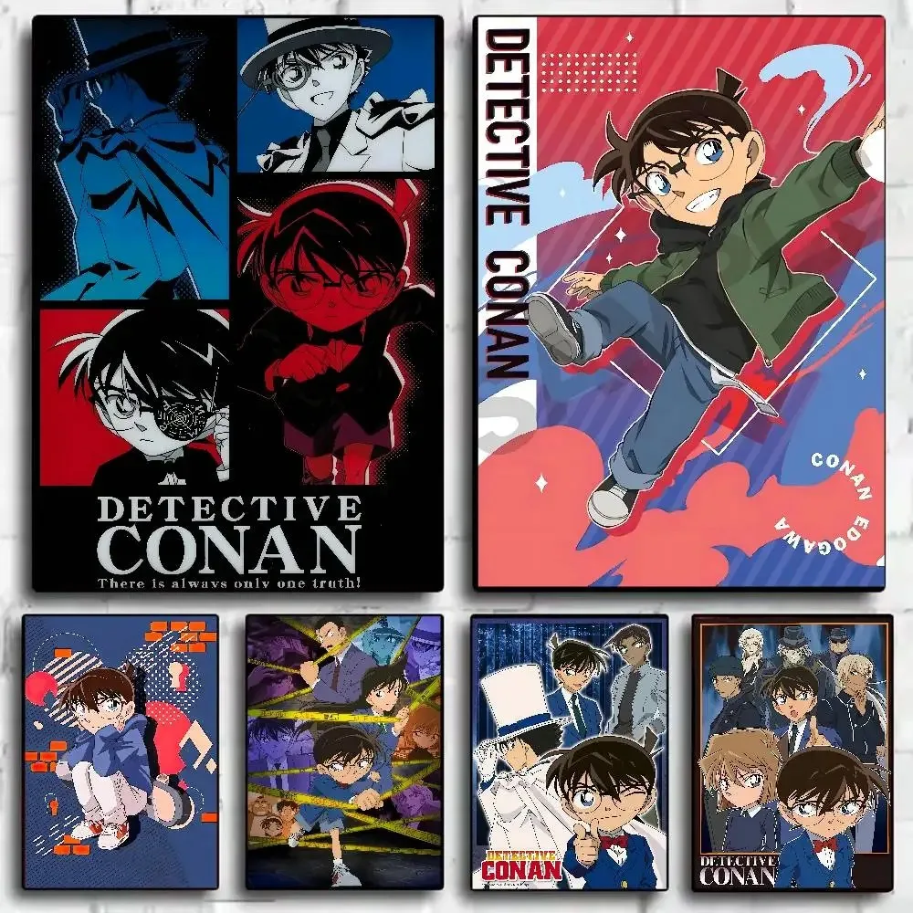 Peinture par numéros DIY Detective Conan pour adultes, dessin à numéros peint à la main, coloriage, art mural, décoration de salon