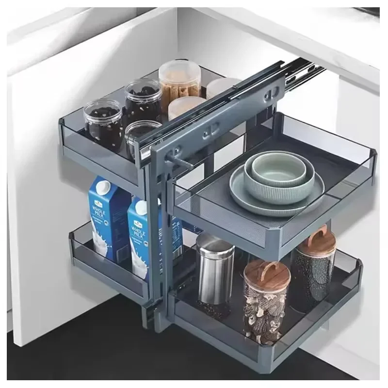 Modular Pantry Organizer Accessories System Carton Cabinets Kitchen Storage OEM ODM Modern Baskets Kitchen Drawers