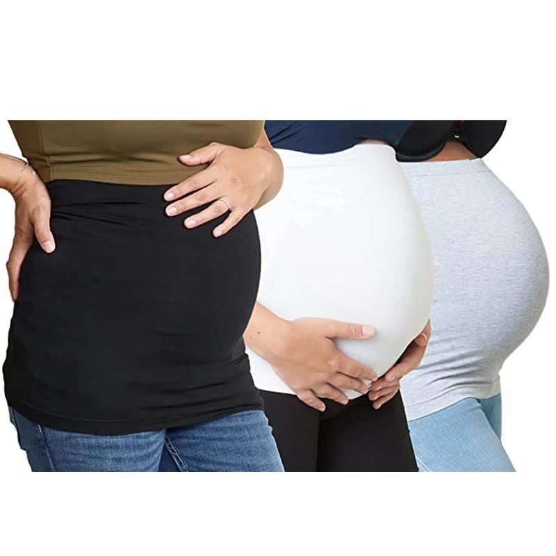 3packs/ Pregnancy Belly Bands Maternity & Postpartum Shirt Extender for All Stages of Pregnancy Corset Prenatal Care Shapewear