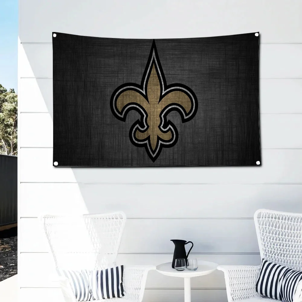 for You New OrleanS SaintS Lgbt Flag to Hang Outdoor Decorations World Flags and Banners Pride Home Garden Garage Decoration