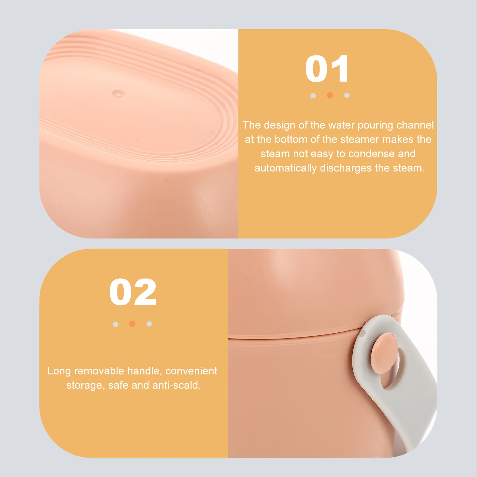 

Portable Milk Powder Container Formula Box with Spoon Sealed Leakproof Airtight Design for Baby Formula Storage Thickened PP