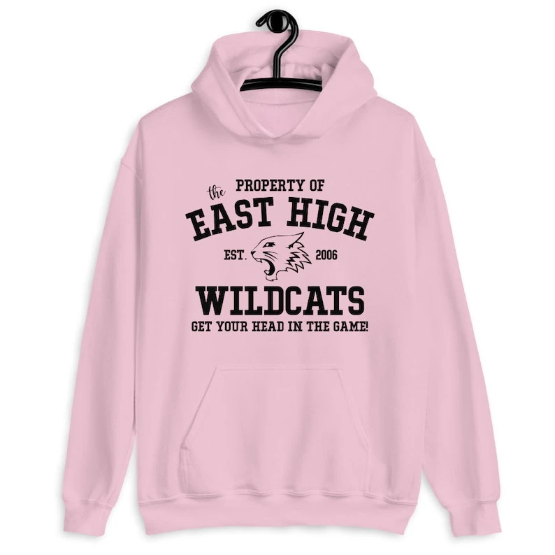 الممتلكات في الشرق الأفضل.2006WILDCATSGET رأسك في اللعبة! هوديي للجنسين من Wildcats جديد في بلوفر كبير الحجم بغطاء للرأس #3