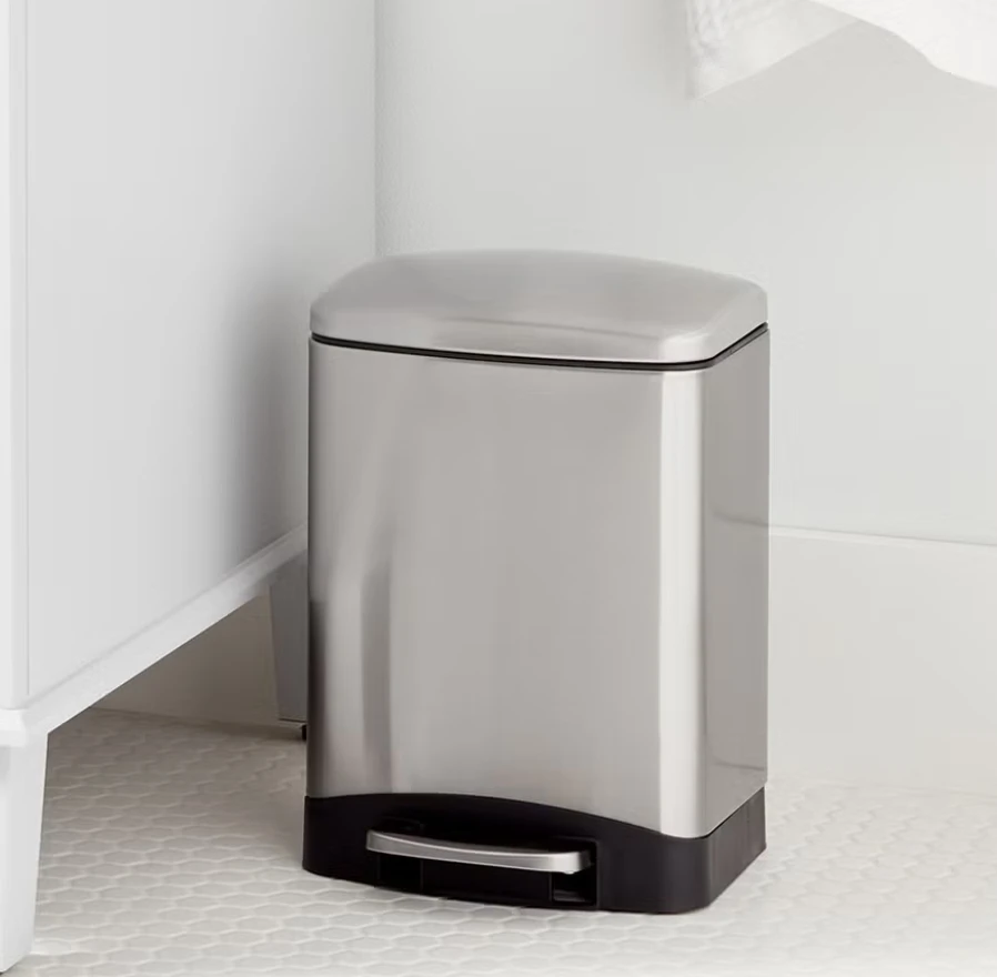 

Магазин контейнеров прямоугольный мусорный бак емкостью 1,6 галлона/6 л