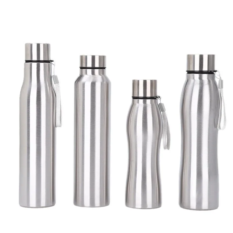 

1000ml High Quality Stainless Steel Sport Water Bottle Single-layer Rugged Water Cup Metal Flask Drinkware Sports Gym Camping