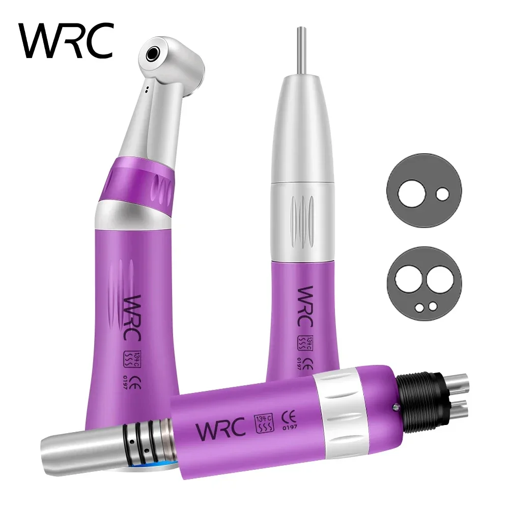 Dental Handpiece Kit Low Speed Handpiece Purple Set dental lab accessories Direct Drive E Type Air Turbine