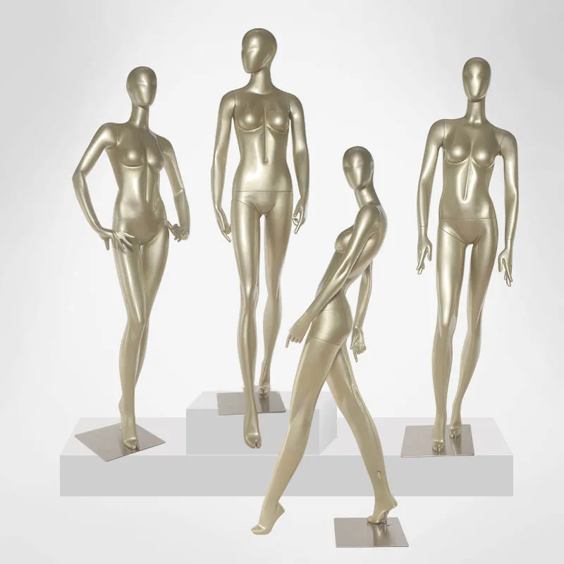

New Design Fashion Full Body Stand Abstract Female Mannequin Garment Boutique Mannequin