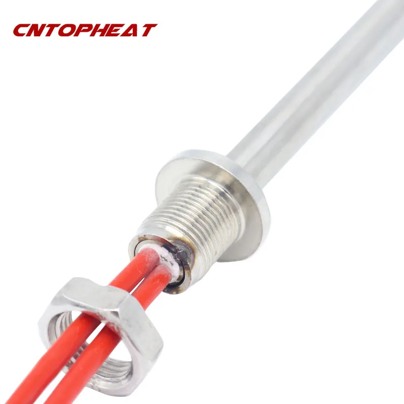 220V Electric Heating Element Heating Rod Dry Burning Cartridge Heater 150W/200W/250W/350W/450W